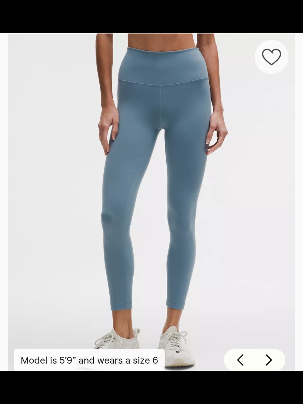 Lululemon Wunder Train High Rise Tight 25"